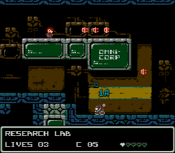 Project Blue screenshot 3 for NES