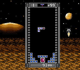 Tetris 2 + BomBliss screenshot 3 for Famicom