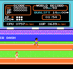 Track and Field  screenshot 3 for NES
