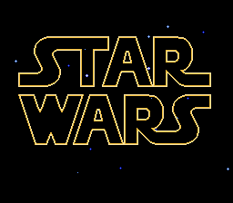 Star Wars [Classic Edition] title screen for NES