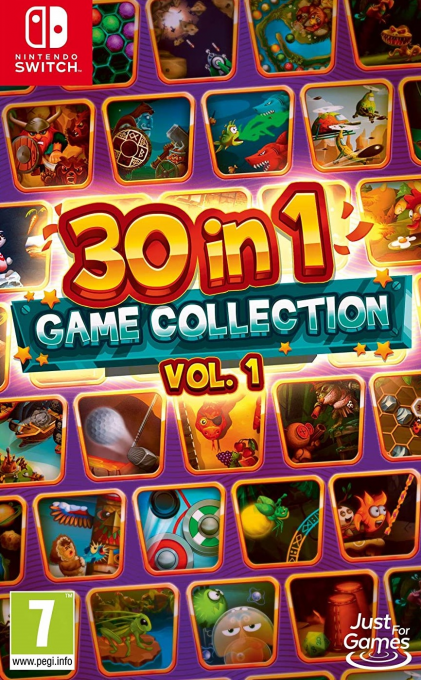30-in-1 Game Collection box art for Nintendo Switch