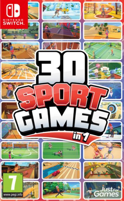 30 Sport Games in 1 box art for Nintendo Switch