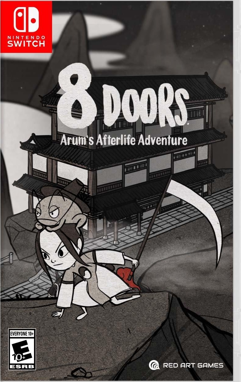 8 Doors Arum's Afterlife Adventure box art for Nintendo Switch
