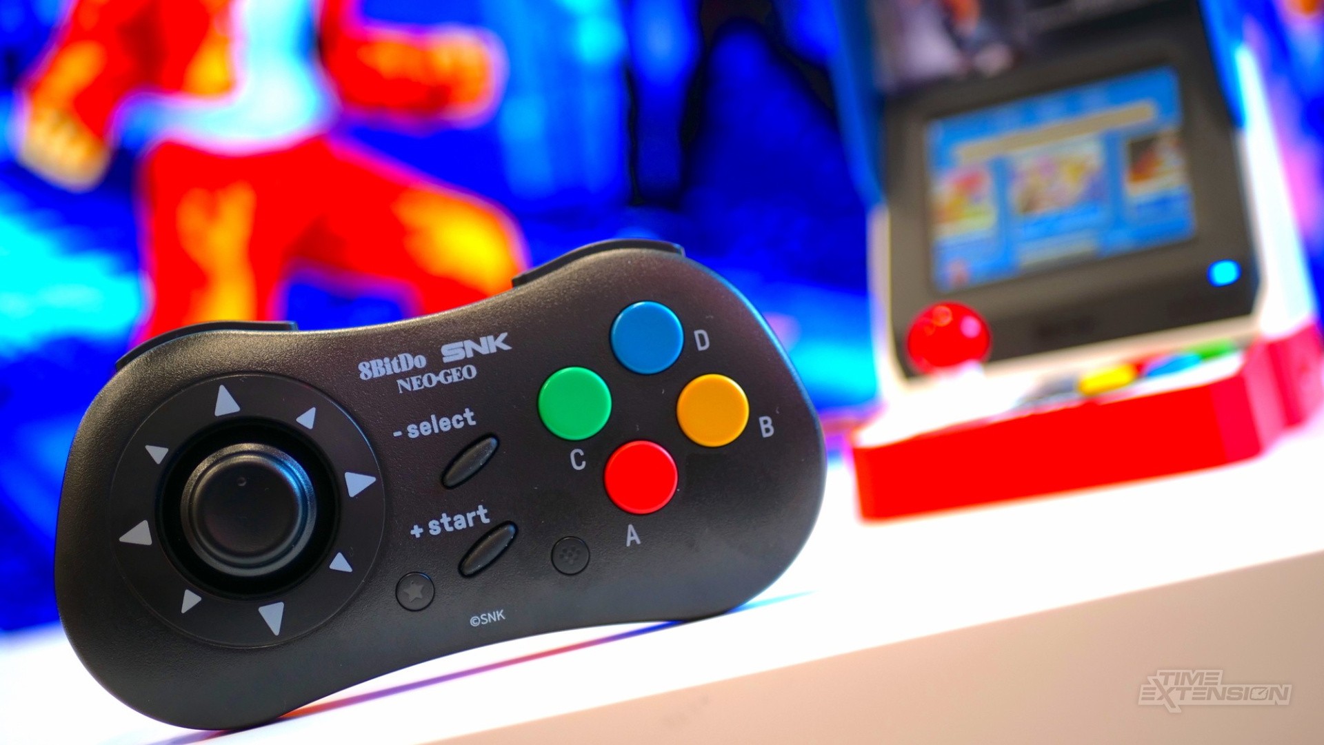 8bitdo Neo Geo Wireless Controller box art for Nintendo Switch