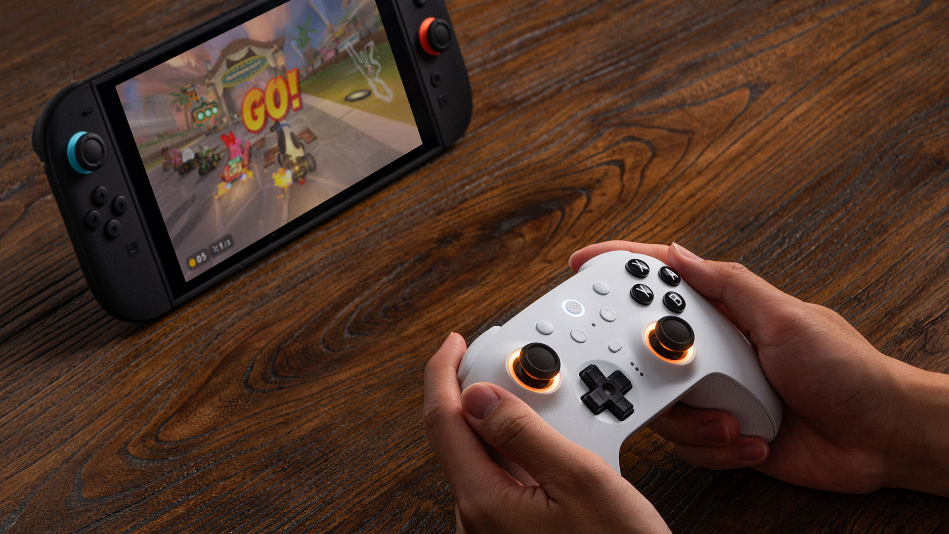 8BitDo Ultimate 2 Bluetooth Controller box art for Nintendo Switch