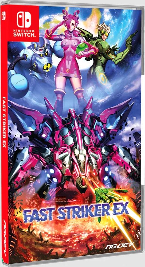 Fast Striker EX box art for Nintendo Switch