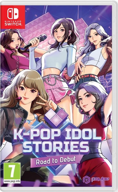 K-Pop Idol Stories: Road To Debut box art for Nintendo Switch