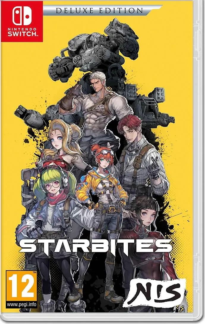 Starbites: Deluxe Edition box art for Nintendo Switch