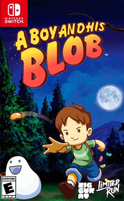 A Boy and His Blob [Deluxe Edition] box art for Nintendo Switch