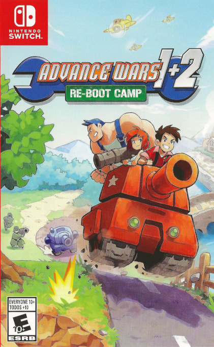 Advance Wars 1+2: Re-Boot Camp box art for Nintendo Switch