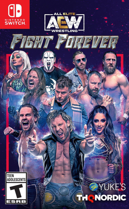 AEW: Fight Forever box art for Nintendo Switch