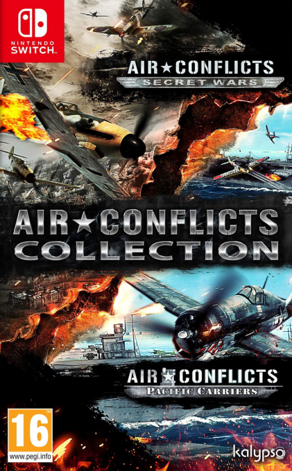 Air Conflicts Collection box art for Nintendo Switch