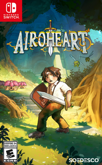 Airoheart box art for Nintendo Switch