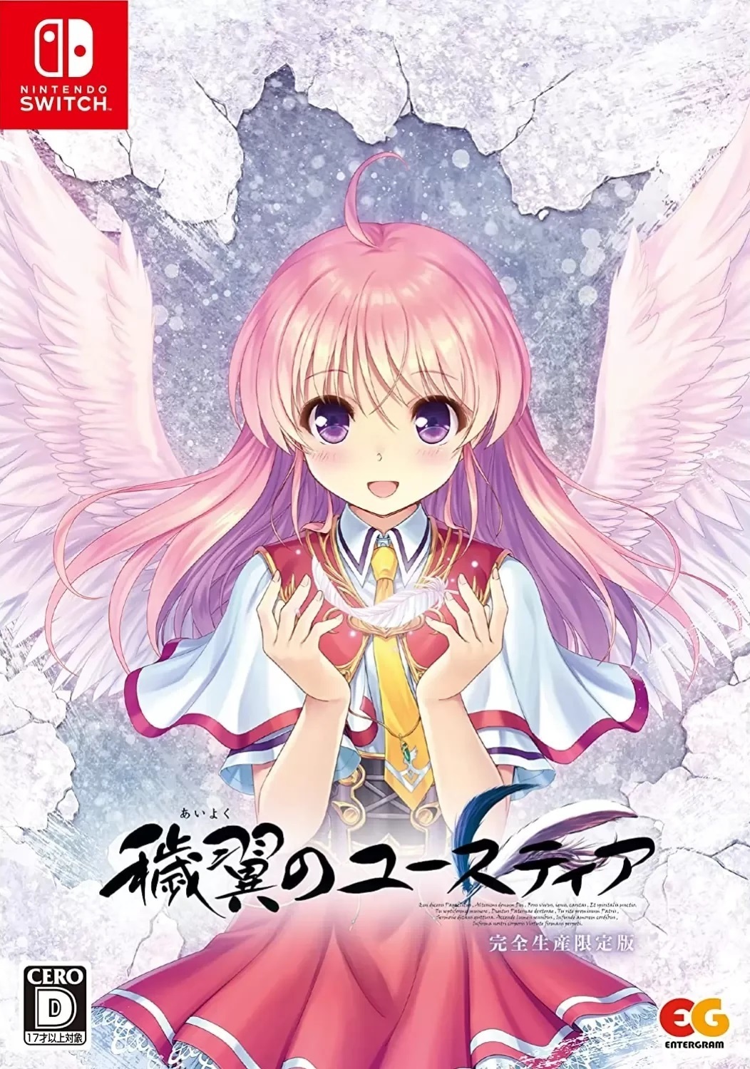 Aiyoku No Eustia: Angel's Blessing box art for Nintendo Switch