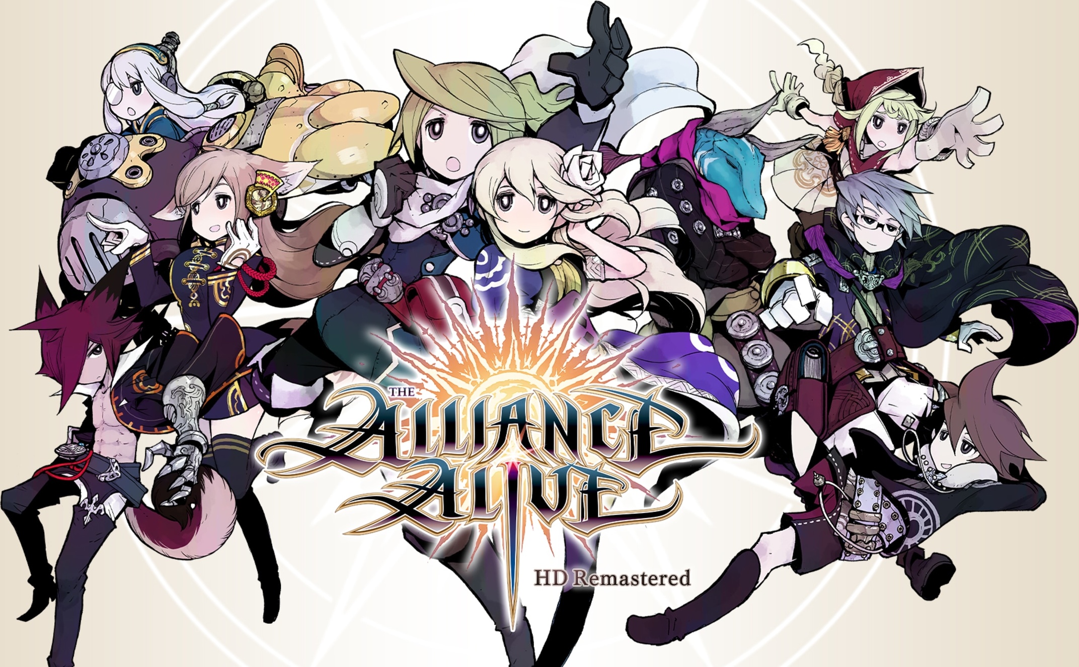 Alliance Alive HD Remastered box art for Nintendo Switch