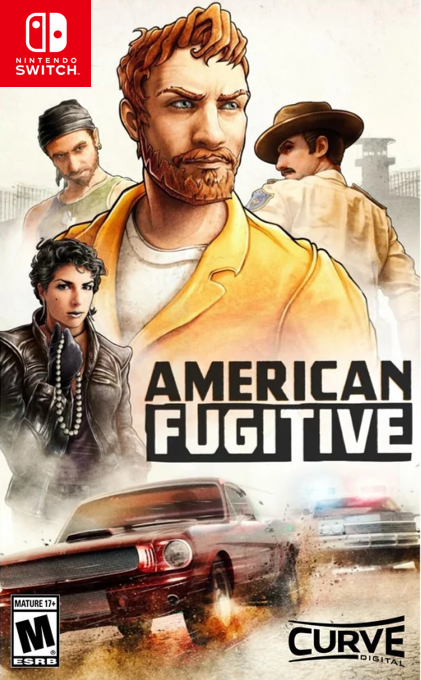 American Fugitive box art for Nintendo Switch