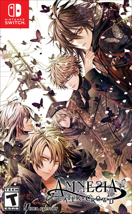 Amnesia: Later X Crowd box art for Nintendo Switch