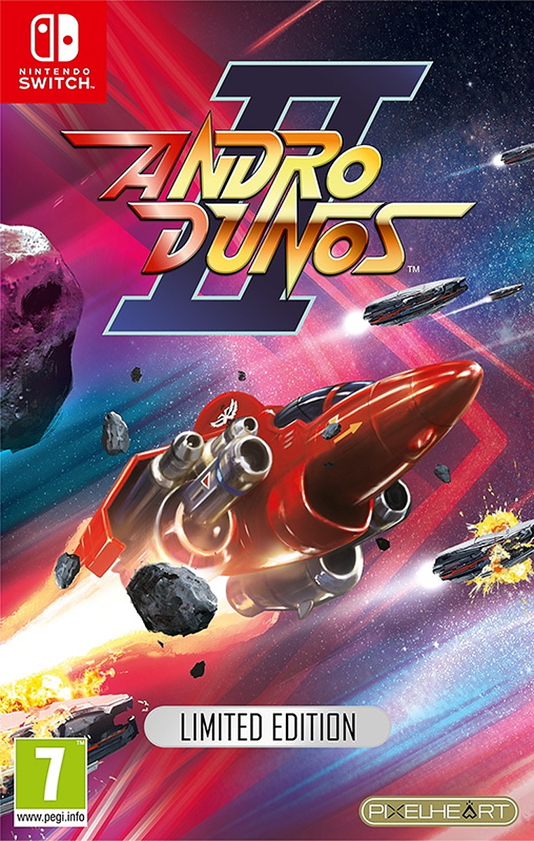 Andro Dunos II [Special Cover] box art for Nintendo Switch
