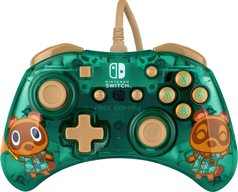 Animal Crossing: Tom Nook Wired Controller box art for Nintendo Switch