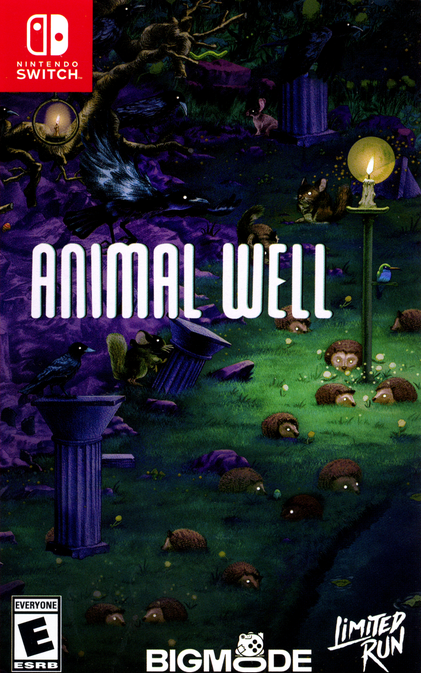 Animal Well box art for Nintendo Switch