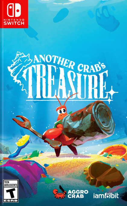 Another Crab's Treasure box art for Nintendo Switch