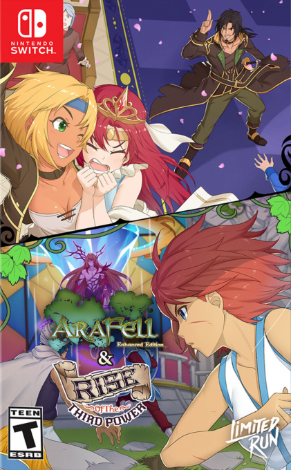 Ara Fell & Rise of the Third Power box art for Nintendo Switch