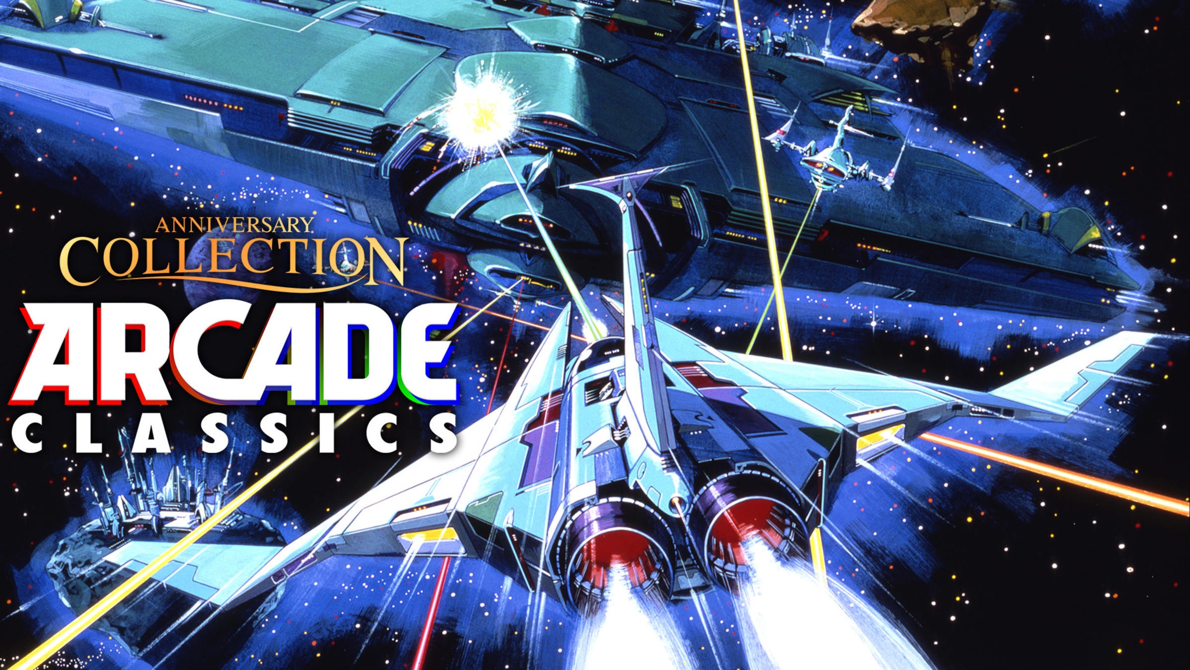 Arcade Classics Anniversary Collection box art for Nintendo Switch