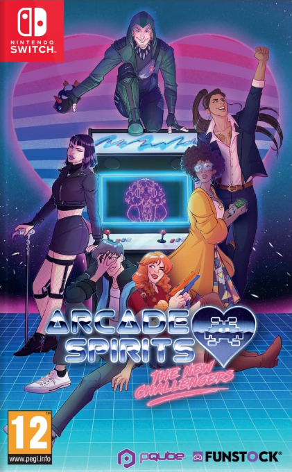 Arcade Spirits: The New Challengers box art for Nintendo Switch