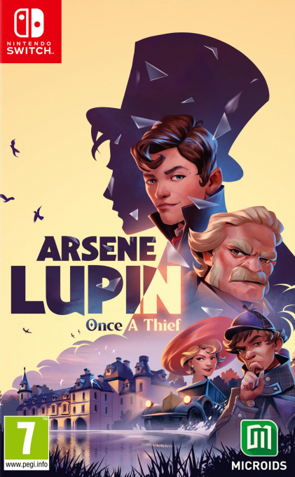 Arsene Lupin: Once A Thief box art for Nintendo Switch