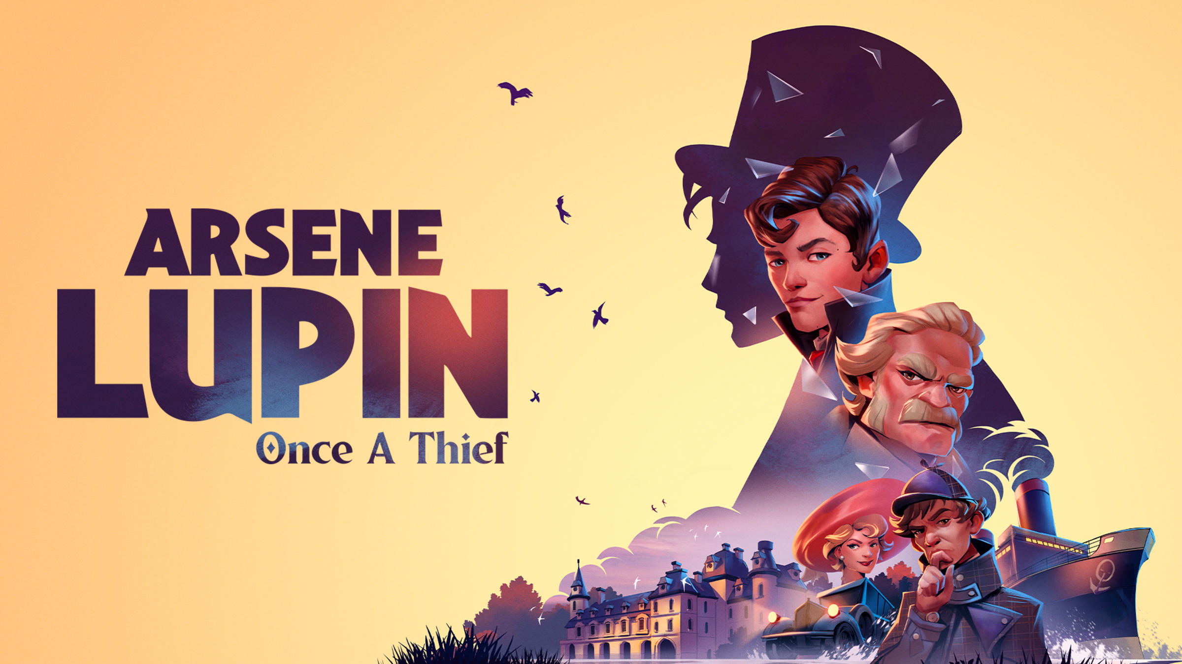 Arsene Lupin Once A Thief box art for Nintendo Switch