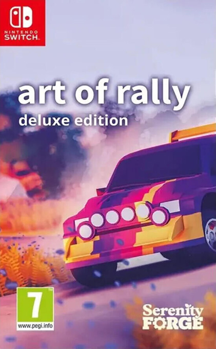 Art of Rally box art for Nintendo Switch