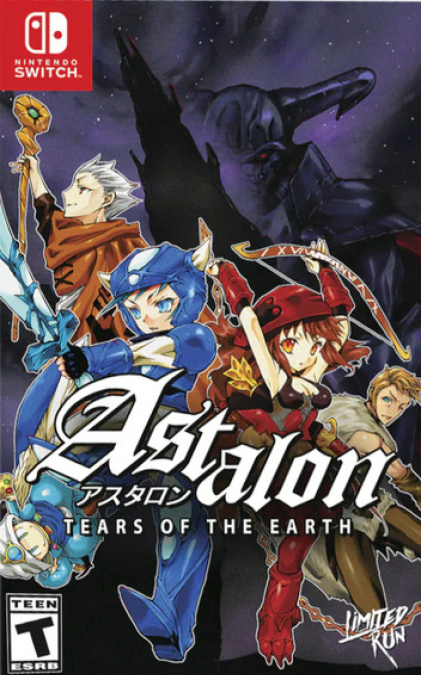 Astalon: Tears of the Earth box art for Nintendo Switch