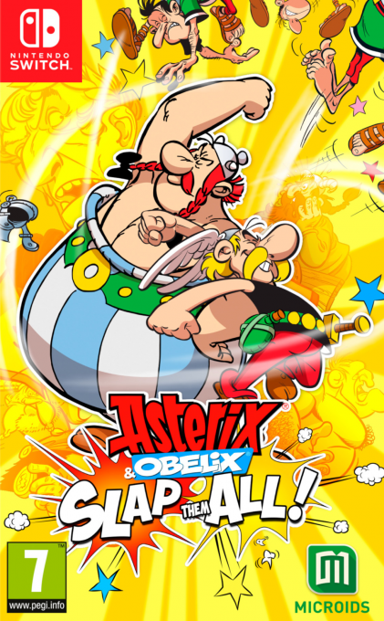 Asterix & Obelix Slap Them All box art for Nintendo Switch