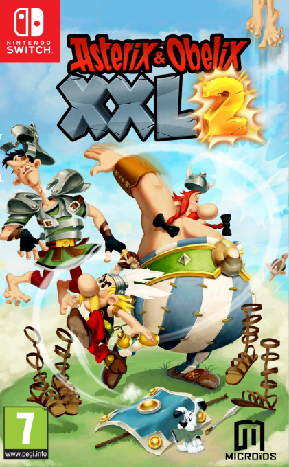 Asterix & Obelix XXL 2 box art for Nintendo Switch