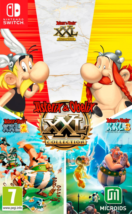 Asterix & Obelix XXL Collection box art for Nintendo Switch
