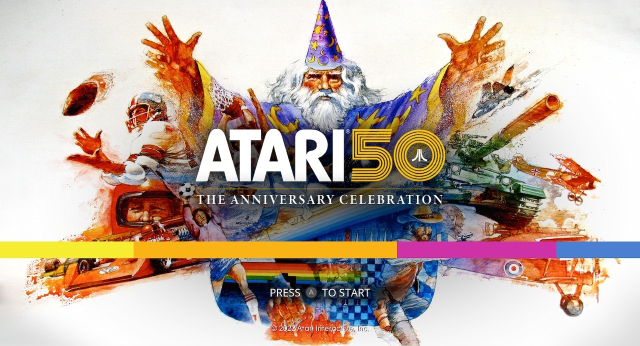 Atari 50: The Anniversary Celebration box art for Nintendo Switch