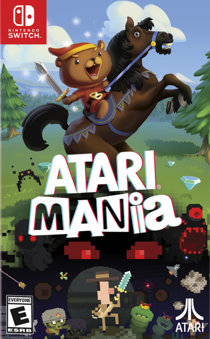 Atari Mania box art for Nintendo Switch