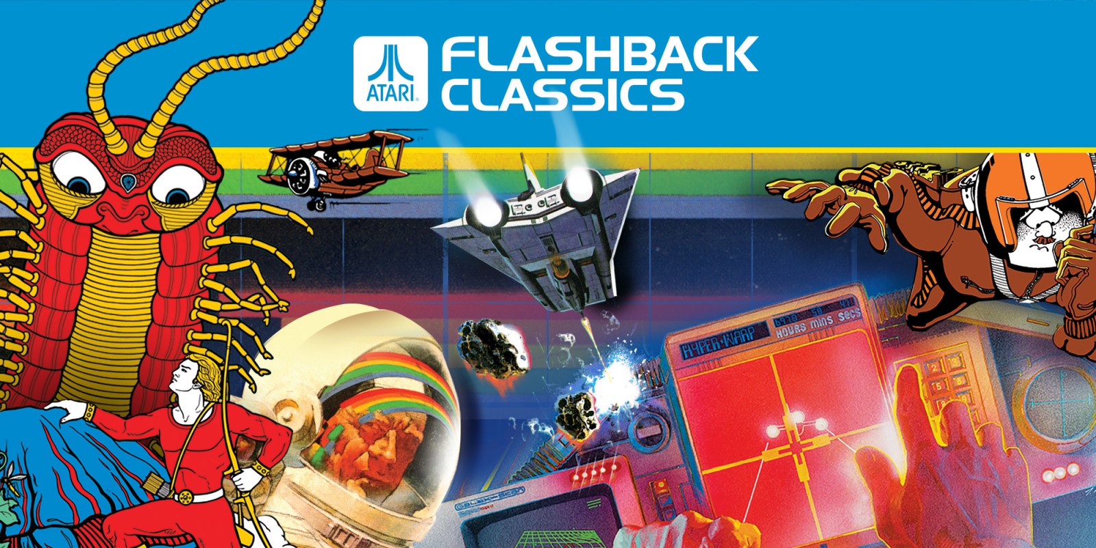Atari Recharged Collection 1 box art for Nintendo Switch