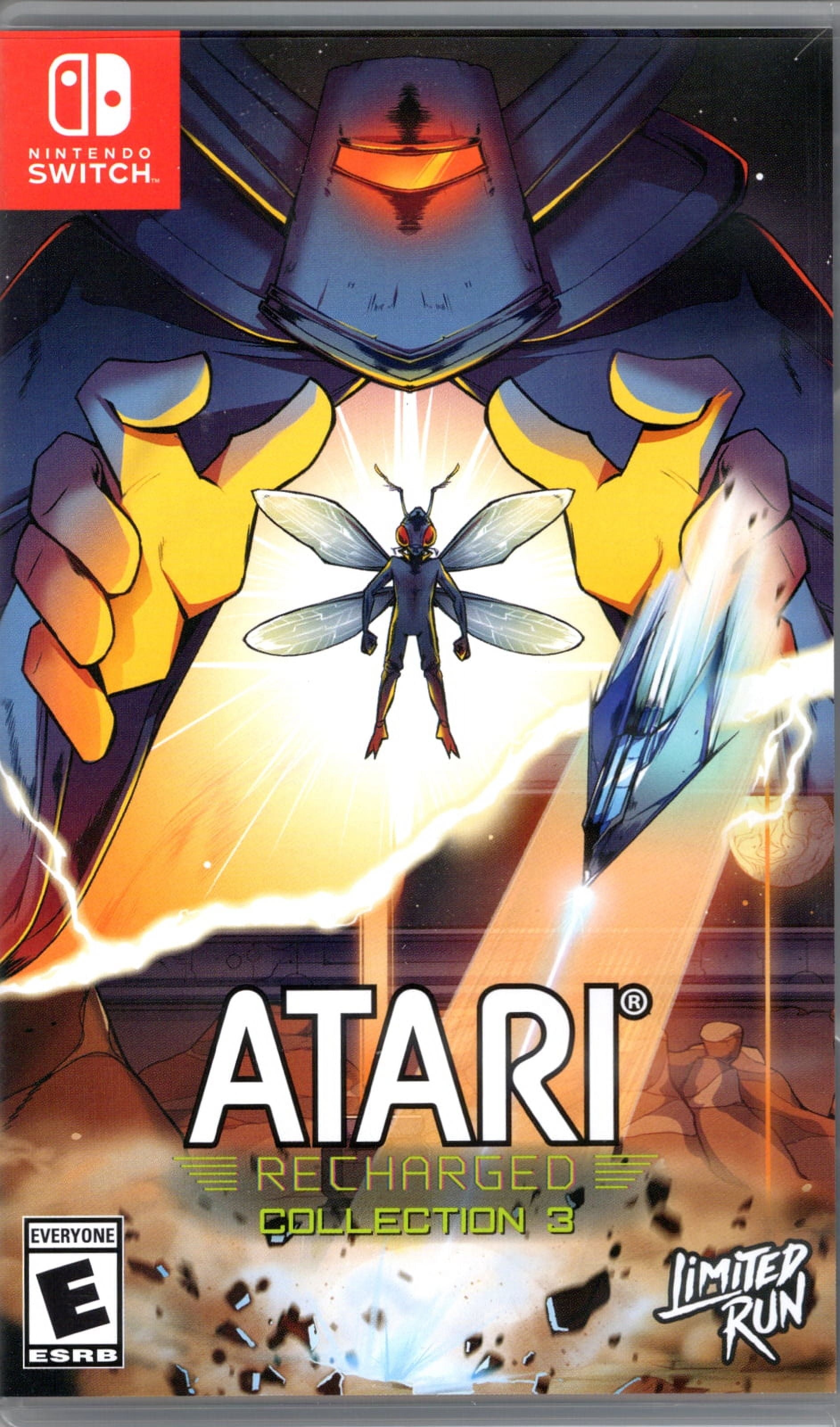 Atari Recharged Collection 3 box art for Nintendo Switch