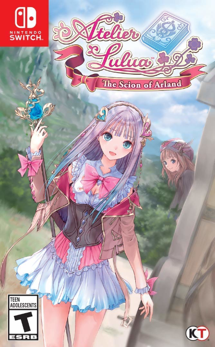 Atelier Lulua: The Scion of Arland box art for Nintendo Switch