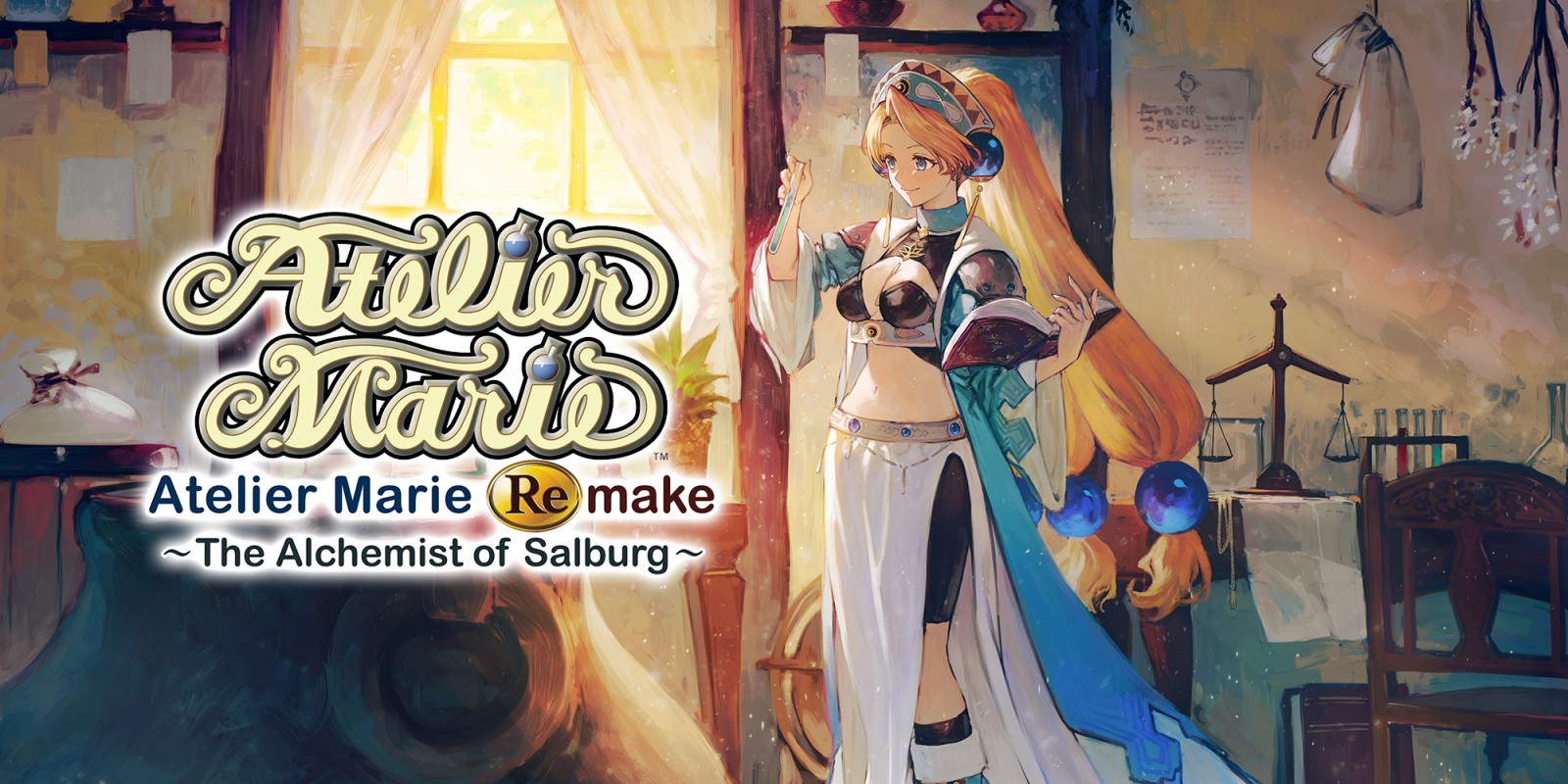 Atelier Marie Remake: The Alchemist of Salburg box art for Nintendo Switch