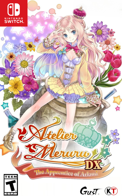 Atelier Meruru: The Apprentice Of Arland DX box art for Nintendo Switch