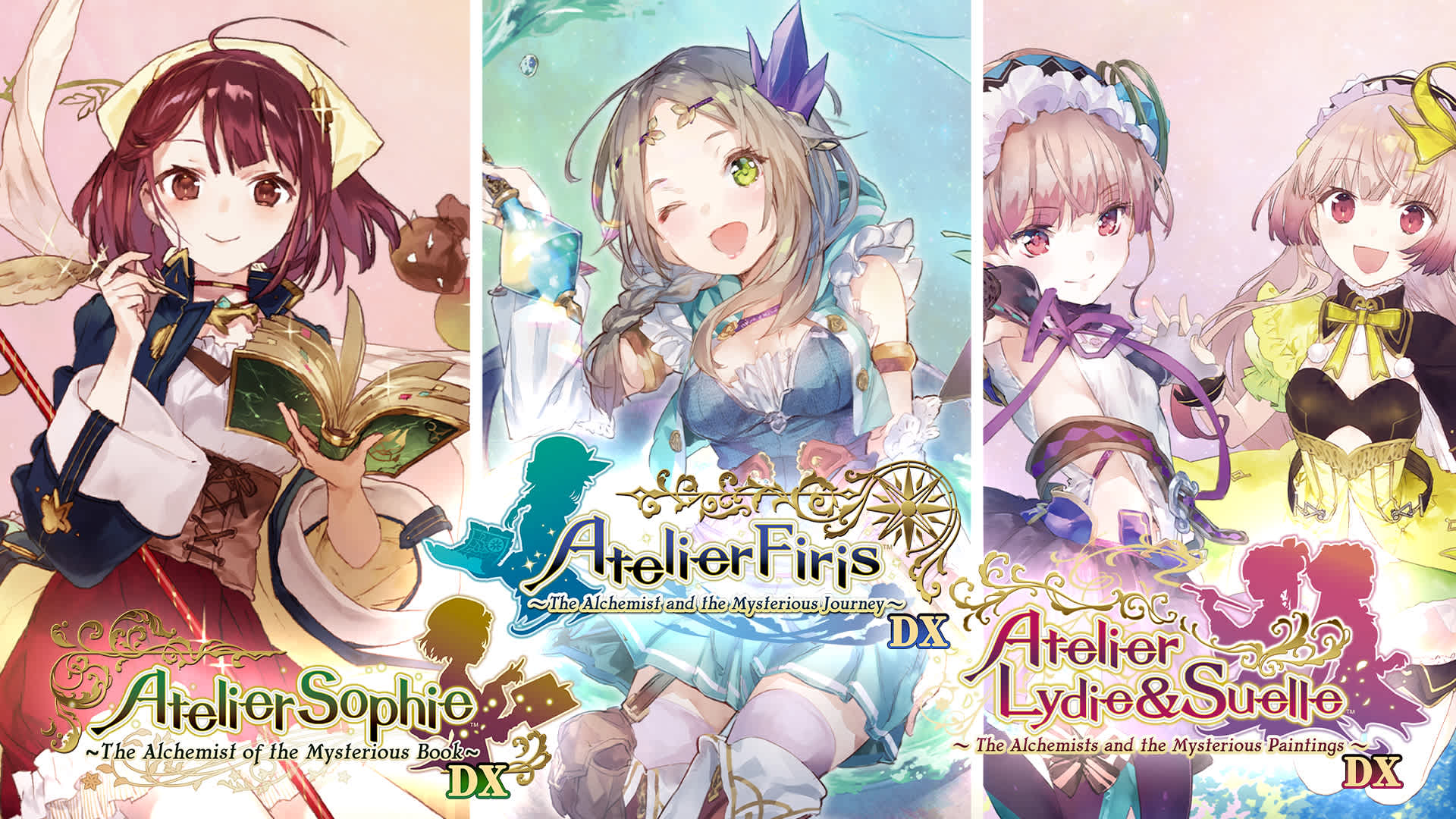 Atelier Mysterious Trilogy box art for Nintendo Switch