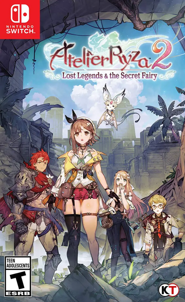 Atelier Ryza 2: Lost Legends & The Secret Fairy box art for Nintendo Switch