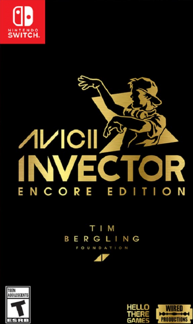 Avicii Invector: Encore Edition box art for Nintendo Switch