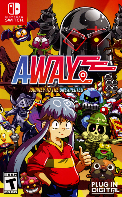 Away: Journey To The Unexpected box art for Nintendo Switch