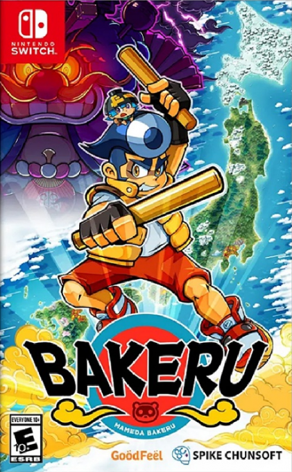 Bakeru box art for Nintendo Switch