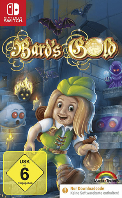 Bard's Gold box art for Nintendo Switch