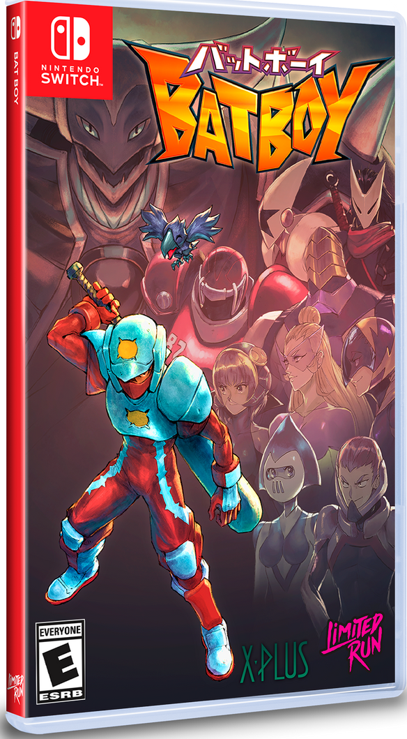 Bat Boy box art for Nintendo Switch