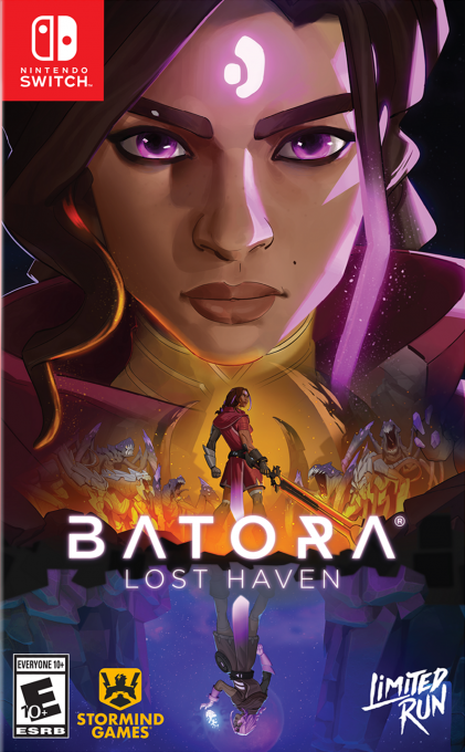 Batora: Lost Haven box art for Nintendo Switch